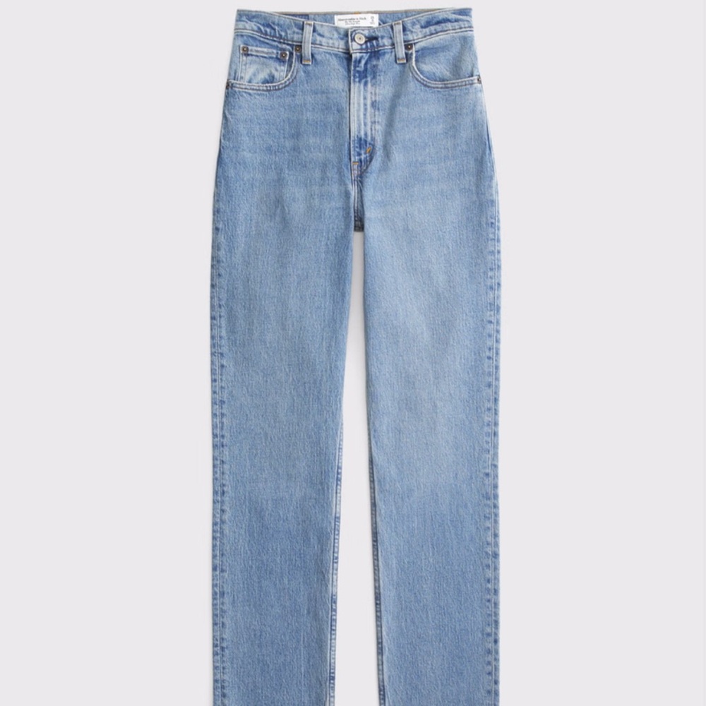 Abercrombie Ultra High Rise 90s Straight Jean